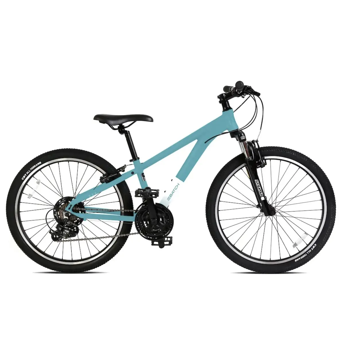Batch Mountain Bike24", 3 By 7 Speed, Blue 1
