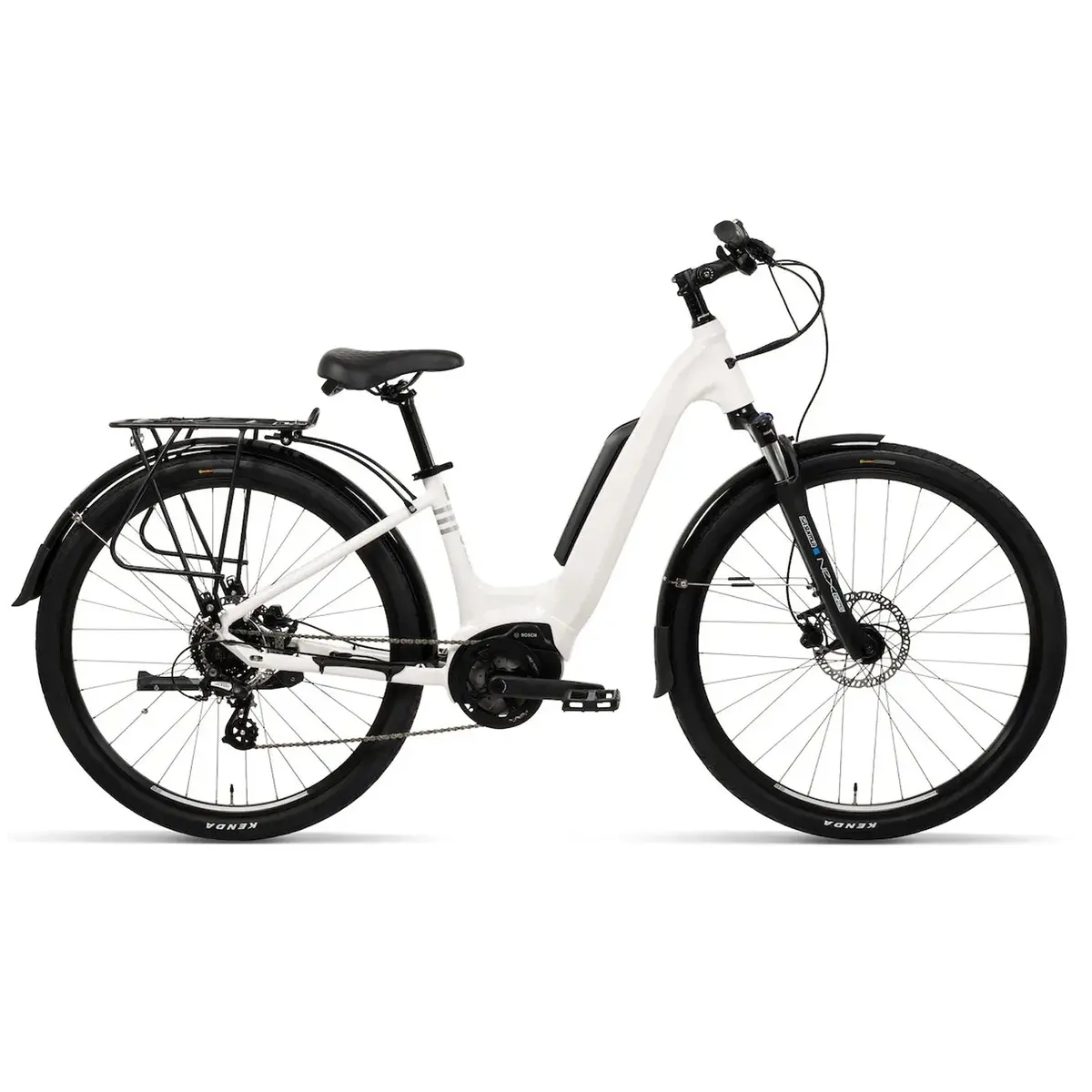 Batch Step-Thru E-Bike White, Sm | Ml 1
