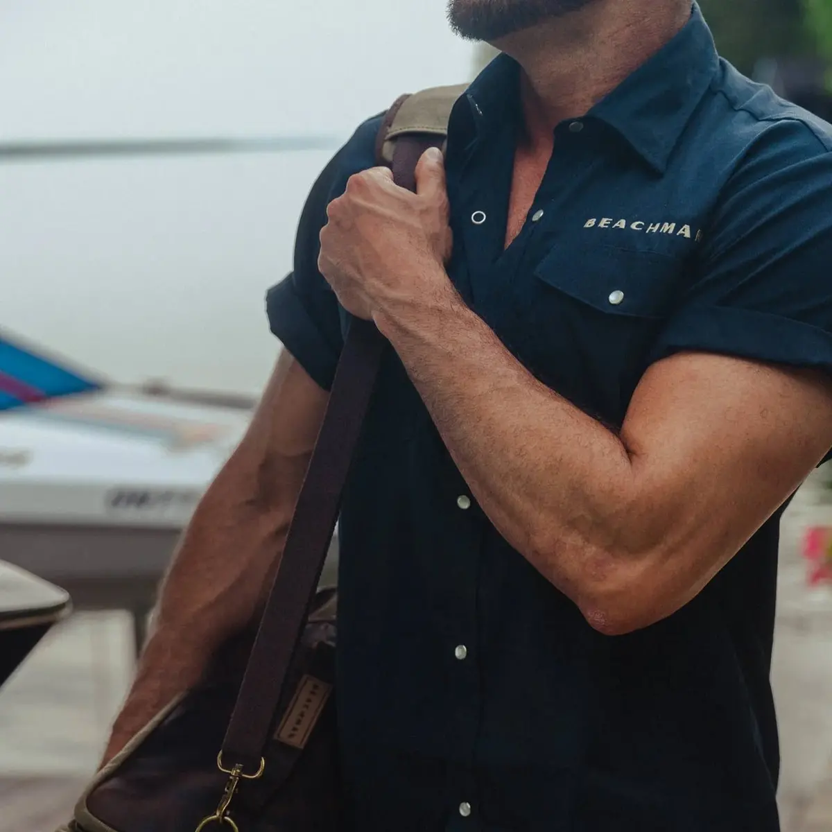 Beachman Blue Collar Work Shirt 2