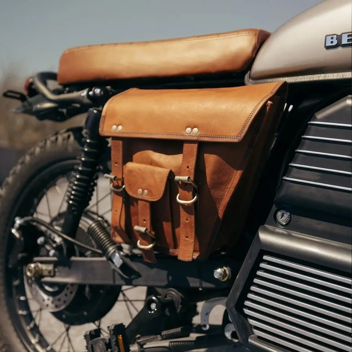 Beachman Leather Saddle Bag 1