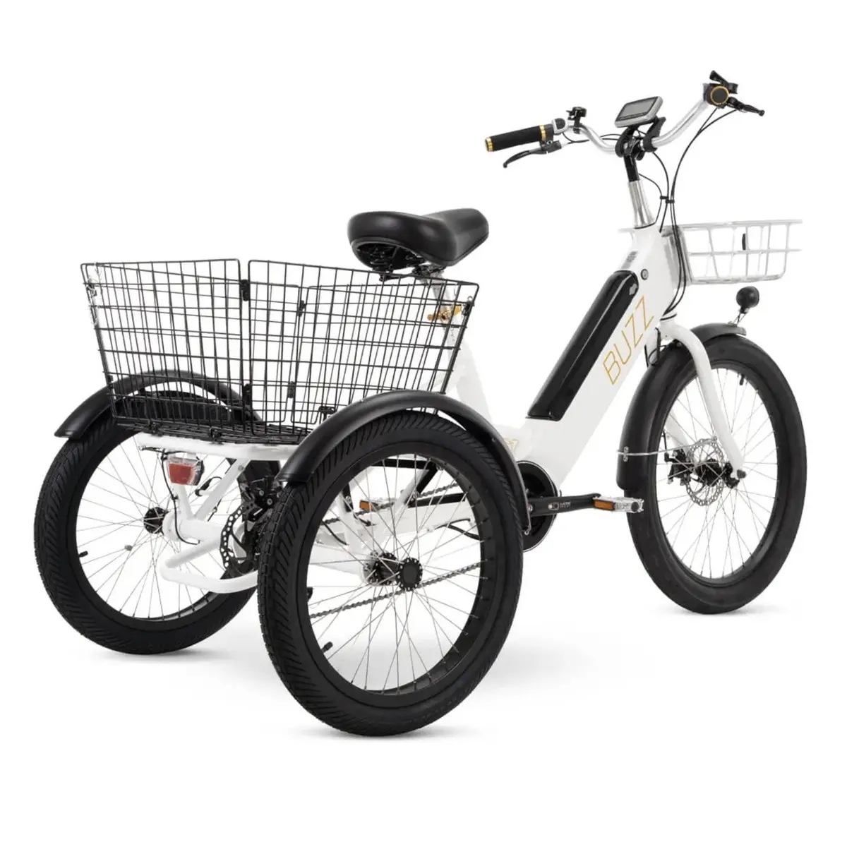 Buzz Cerana E-Trike, Mid Drive, 350 Watt - Blue 2