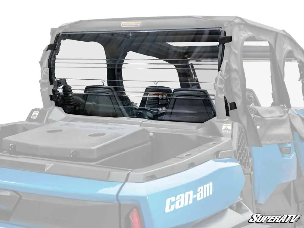 Super Atv Can-Am Commander Rear Windshield 1
