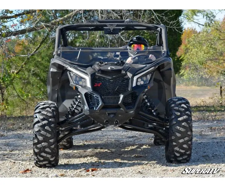 Can-Am Maverick X3 Half Windshield By Super Atv 1