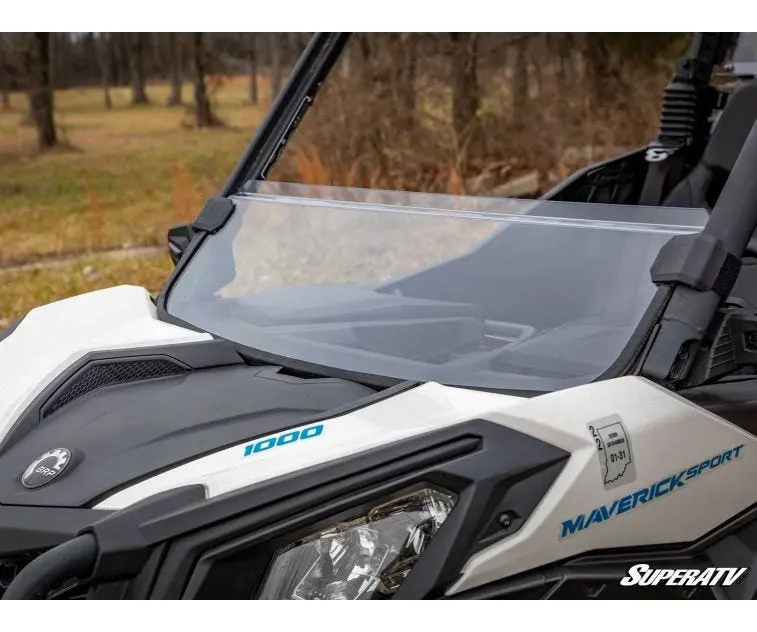 Superatv Can-Am Maverick Trail Half Windshield 1