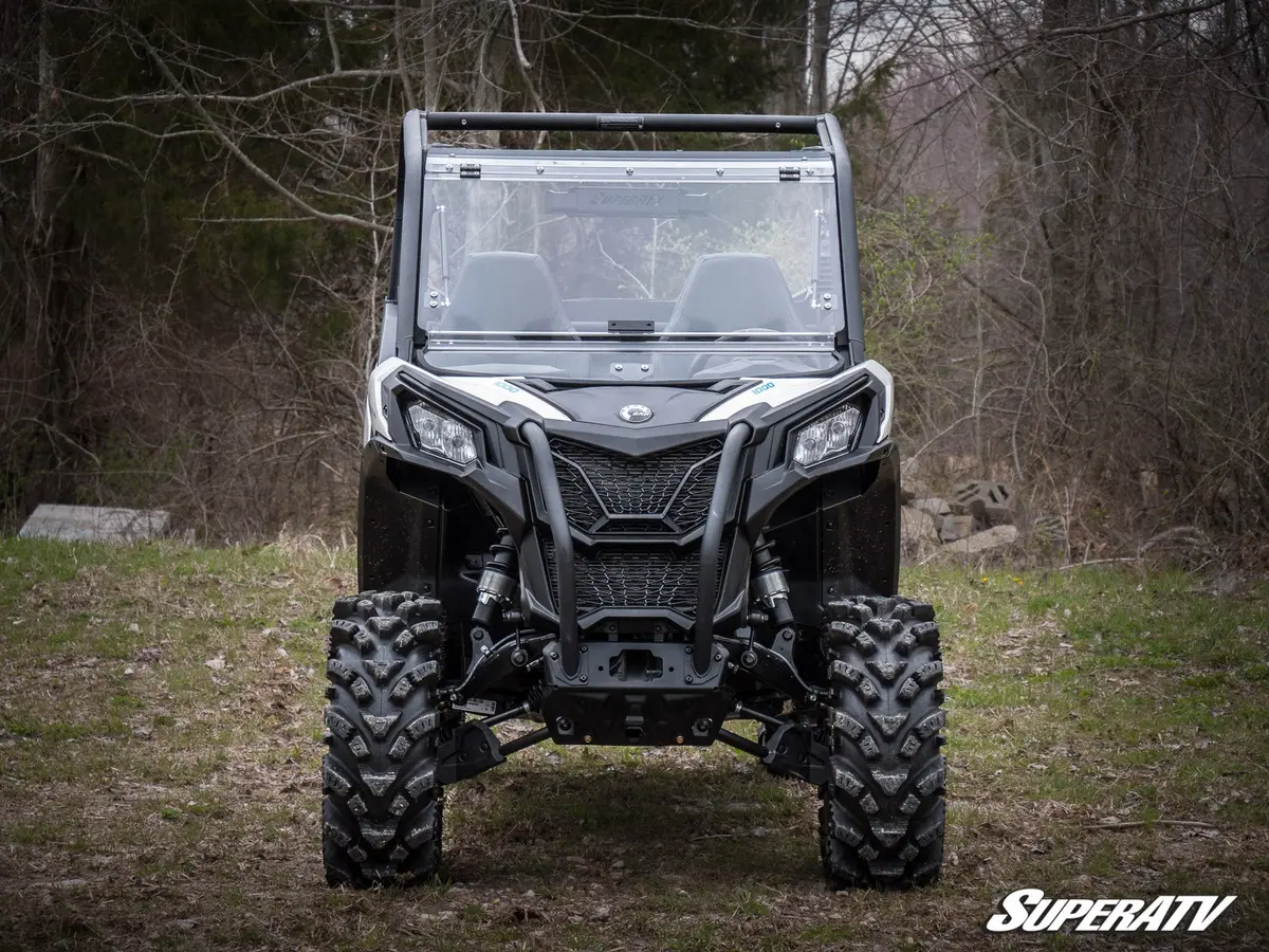 Can-Am Maverick Sport Scratch Resistant Flip Windshield By Superatv 2
