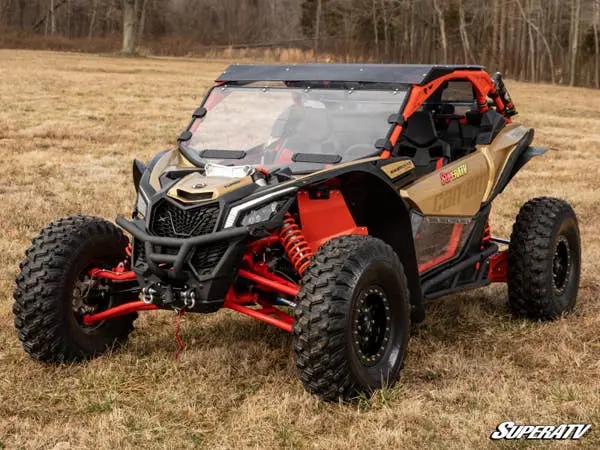Super Atv Can-Am Maverick X3 Vented Full Windshield 2