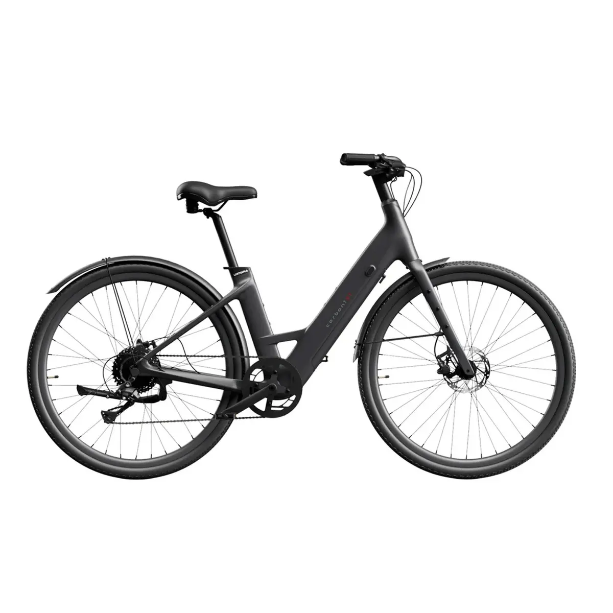 Urtopia Carbon 1 Pro, Step-Thru E-Bike, Matte Black 1