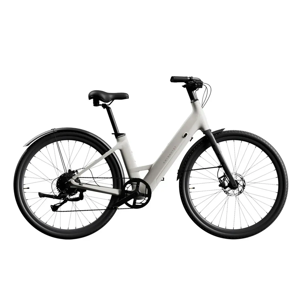 Urtopia Carbon 1 Pro, Step-Thru E-Bike, Cream White 1
