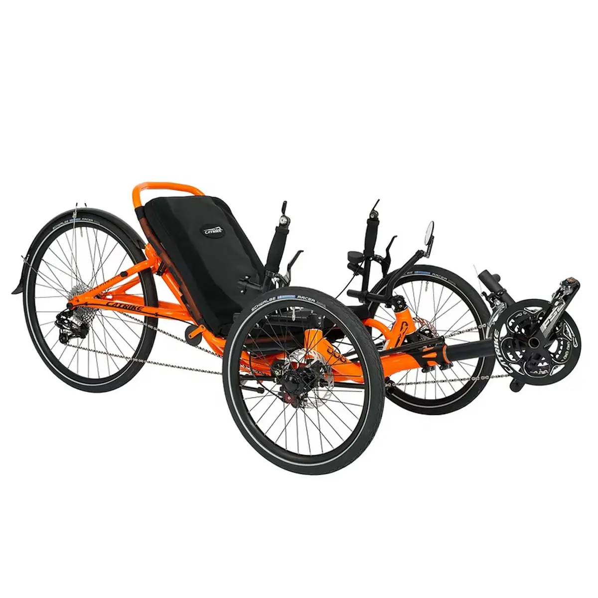Catrike 5.5.9 Recumbent Trike, Orange 1