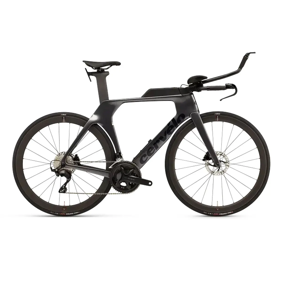 2026 Cervélo P-Series Shimano 105 Cable, Basal, Carbon Wheels Tri-Bike 1