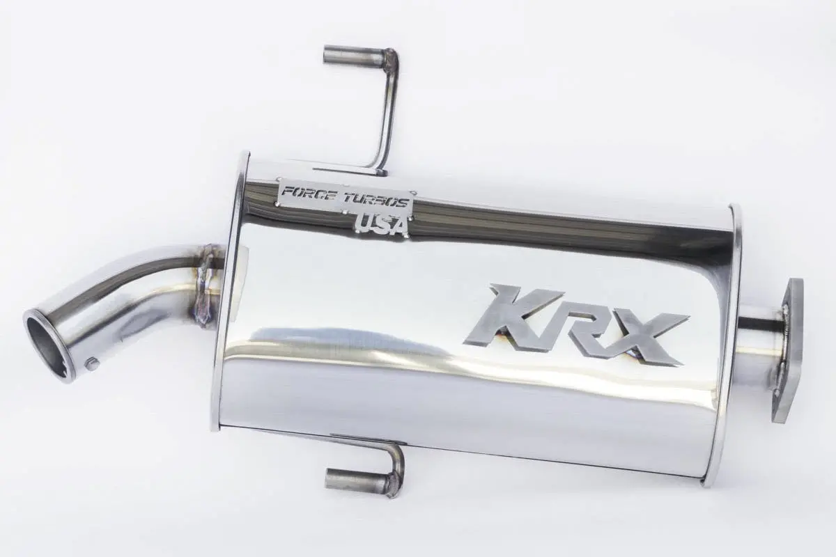 Force Turbos Kawasaki Krx 2.5" Stainless Steel Sport Exhaust 1