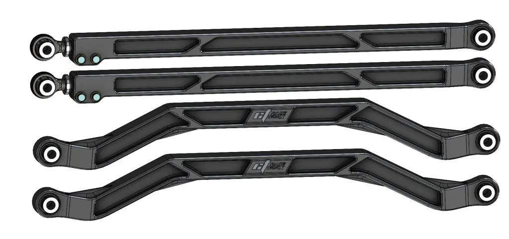 Ct Raceworx Polaris Pro R/Turbo R Billet Radius Rods 1