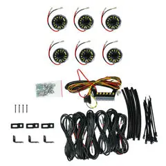 Kc Cyclone V2 Led 6-Light - Rock Light Kit 1