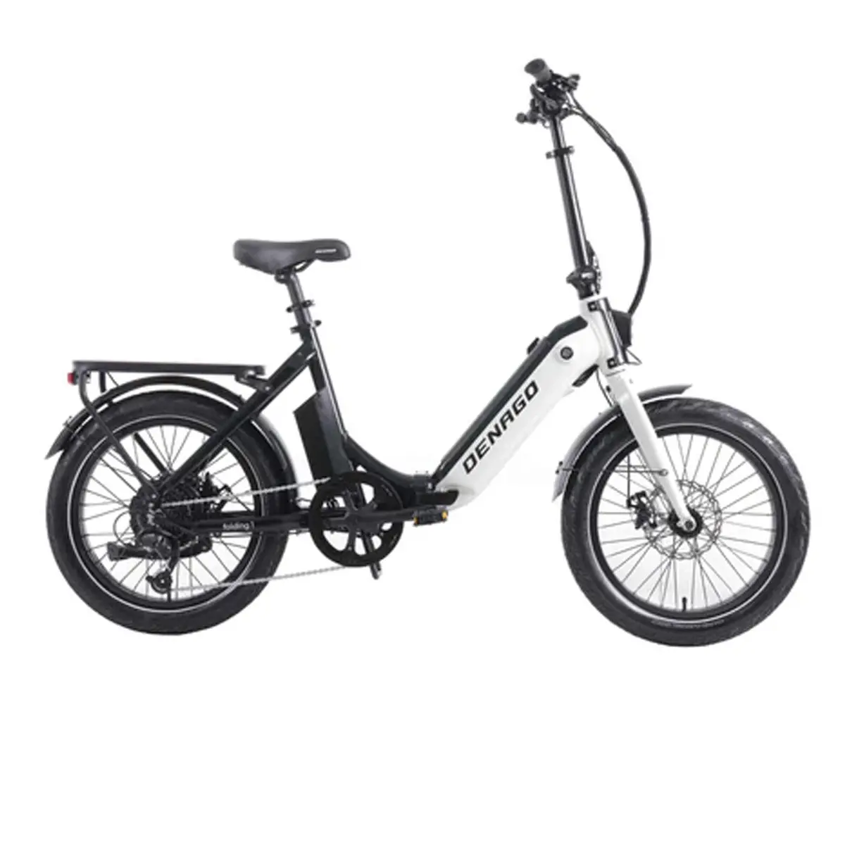 Denago Folding 1 St E-Bike, 500 Watt, Low Step, Grey With Black, One Size 1