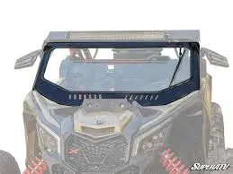 Can-Am Maverick X3 Glass Windshield By Super Atv 2