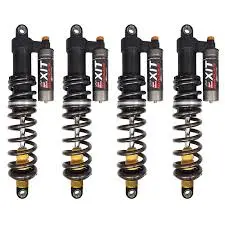 Polaris General 4 1000 2.2" X2 Series Front Exit Shocks By Zbroz 1