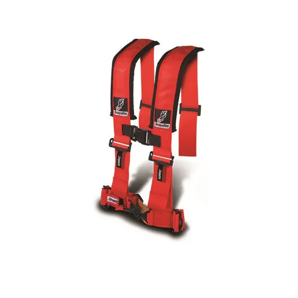 Seat Belt Harness By Dragonfire Racing, H-Style (3" Padded) 3