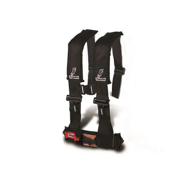 Seat Belt Harness By Dragonfire Racing, H-Style (3" Padded) 2