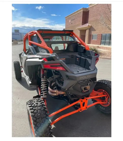 Polaris Rzr Pro Xp / Turbo R Rear Windshield To Fit With W/Rockford Fosgate System 2020+ By Dirt Warrior Accessories 1