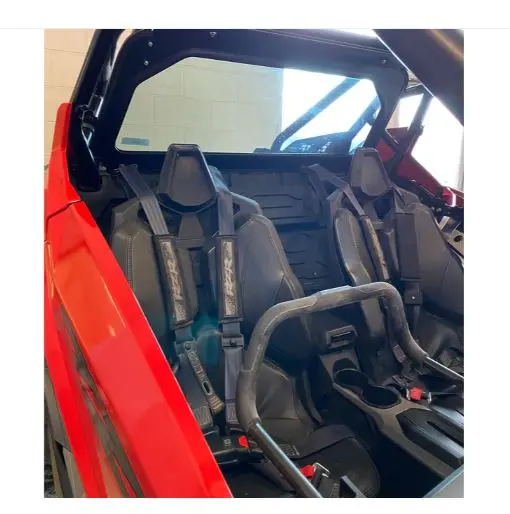 Dirt Warrior Accessories Polaris Rzr Pro Xp Rear Glass Windshield For 2019+ 4
