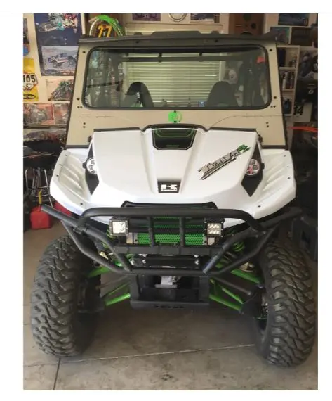 Dirt Warrior Accessories Kawasaki Teryx Front Windshield 2012-15 1