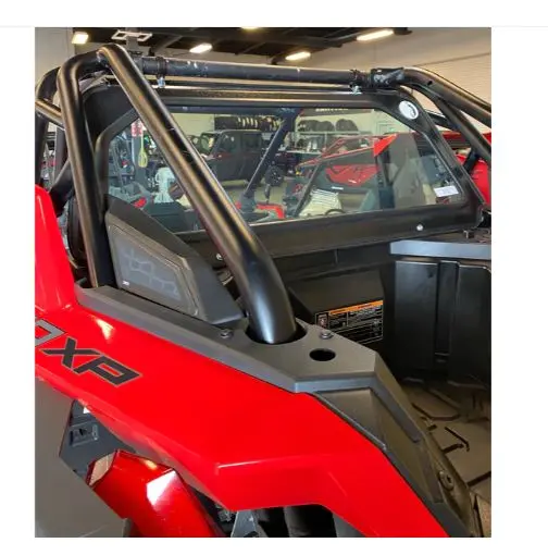 Dirt Warrior Accessories Polaris Rzr Pro Xp Rear Glass Windshield For 2019+ 1