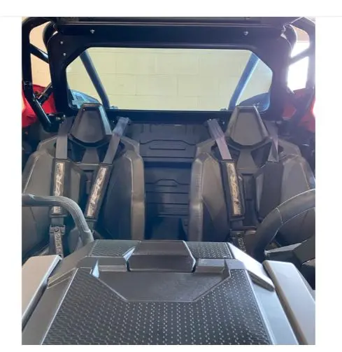 Dirt Warrior Accessories Polaris Rzr Pro Xp Rear Glass Windshield For 2019+ 3