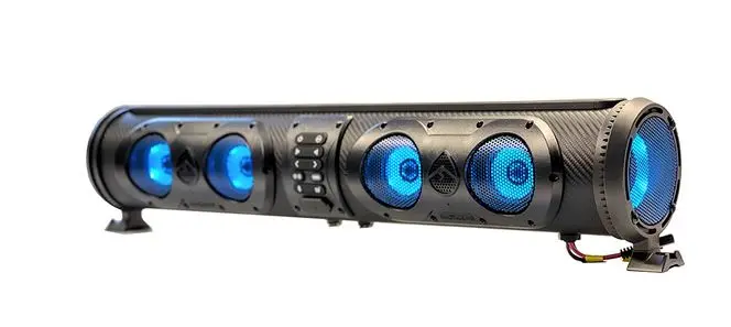 Ecoxgear Soundextreme Amplified Bluetooth Utv Soundbar W/Rgb Lighting 1