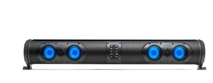 32" Ecoxgear Soundextreme Amplified Bluetooth Soundbar W/Rgb Lighting 1