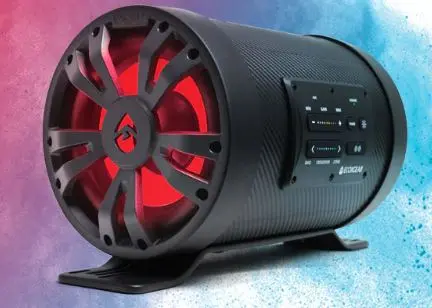 Ecoxgear Soundextreme Amplified 8" Subwoofer W/Rgb Lighting 1