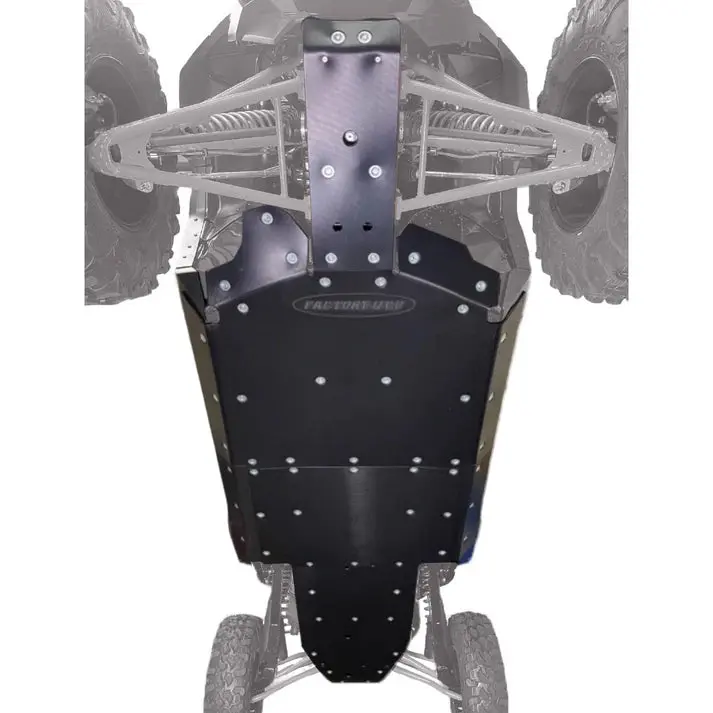 Factory Utv  Kawasaki Teryx Krx 4 1000 Uhmw Skid Plate And Rock Sliders 1