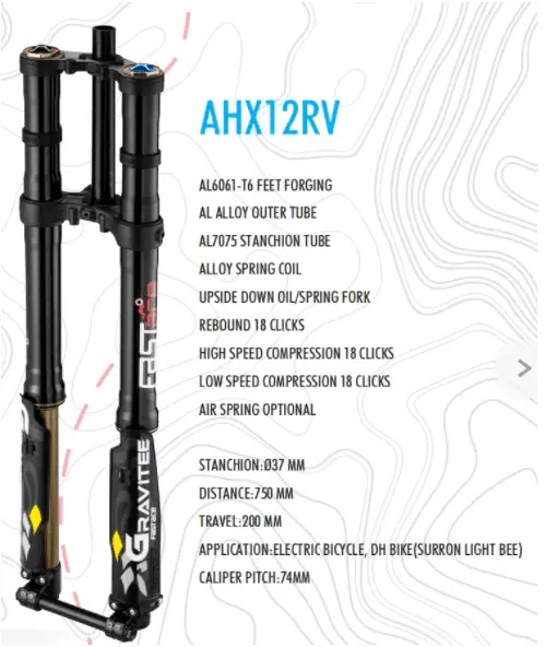 Fastace Ahx12rv Gravitee Front Fork 1
