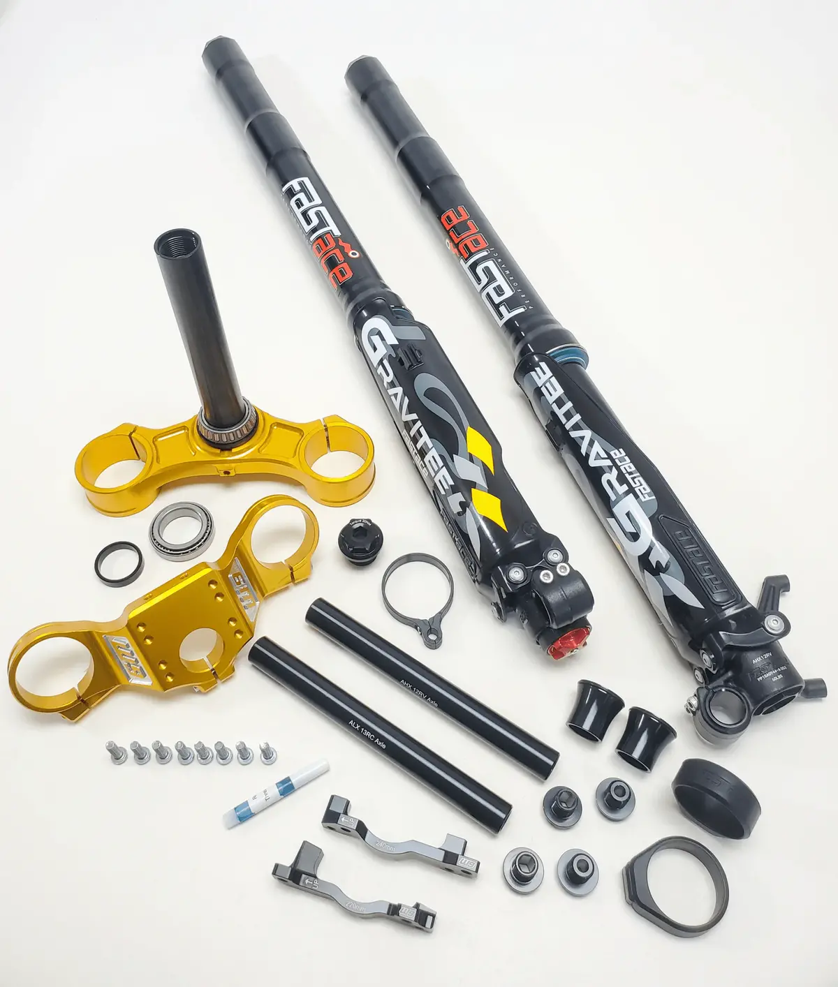 Fastace Triple Clamps & Fork Bundle 1