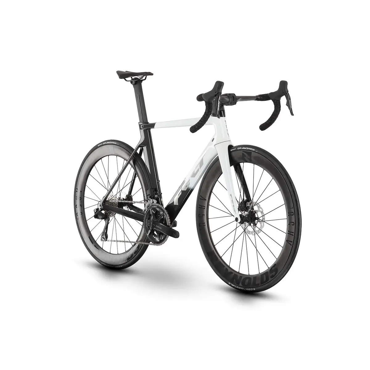 Felt Ar Advanced, Shimano 105 Di2, Gloss White Brushed Pewter 2