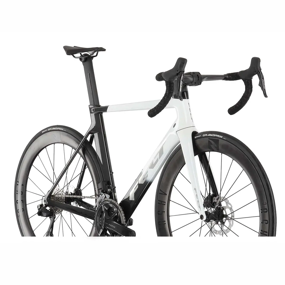 Felt Ar Advanced, Shimano 105 Di2, Gloss White Brushed Pewter 4