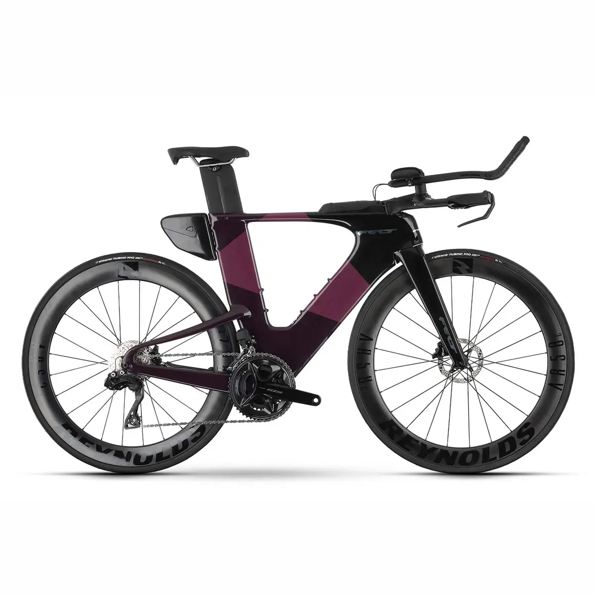 Felt Iax Advanced 105 Di2, Time Trail Bike, Gloss Astral Purple 1