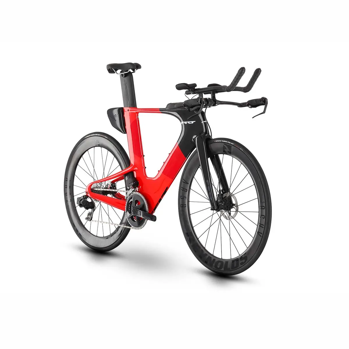 Felt Iax Advanced Rival Etap Axs, Time Trail Bike, Gloss Hibiscus Red 2025 2