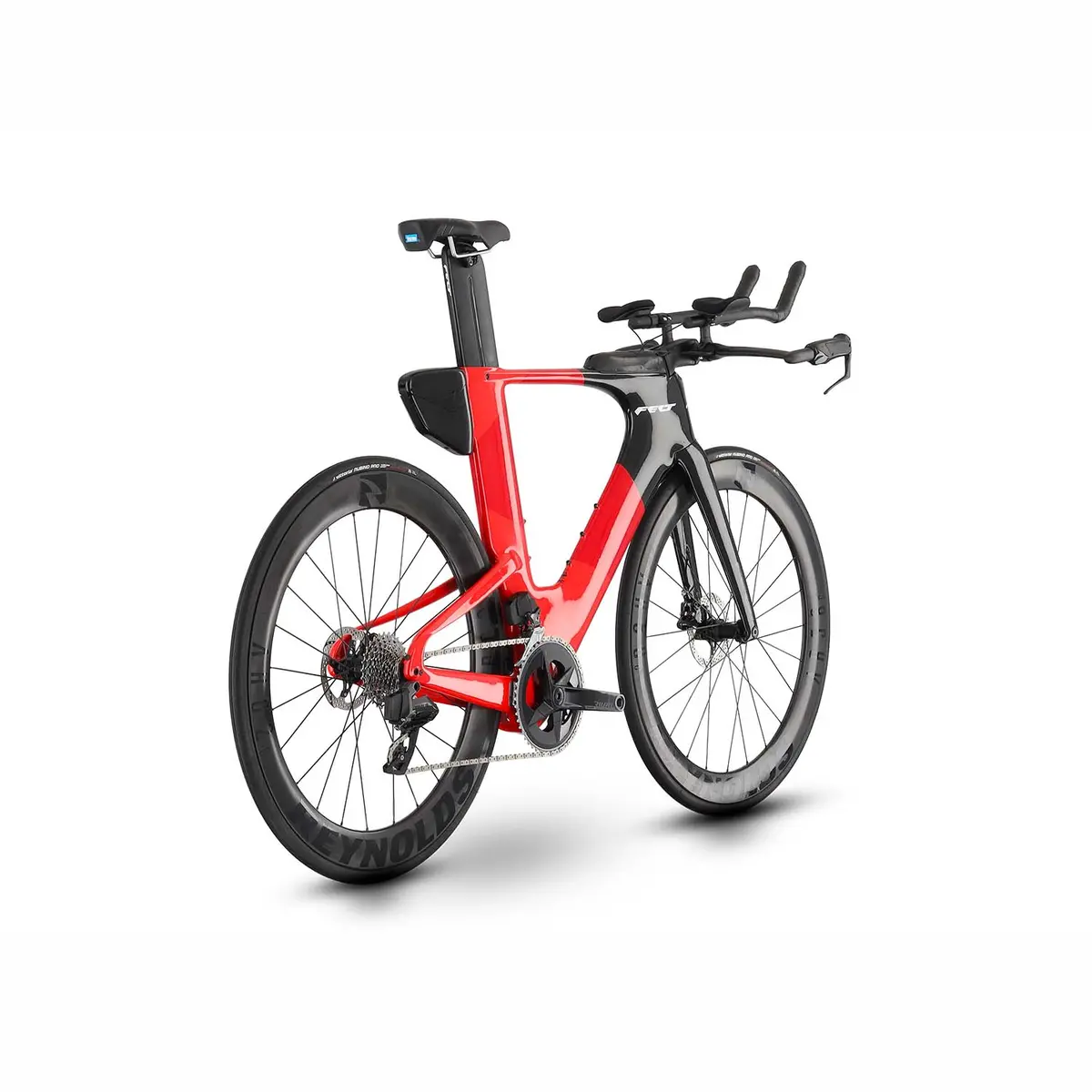 Felt Iax Advanced Rival Etap Axs, Time Trail Bike, Gloss Hibiscus Red 2025 3
