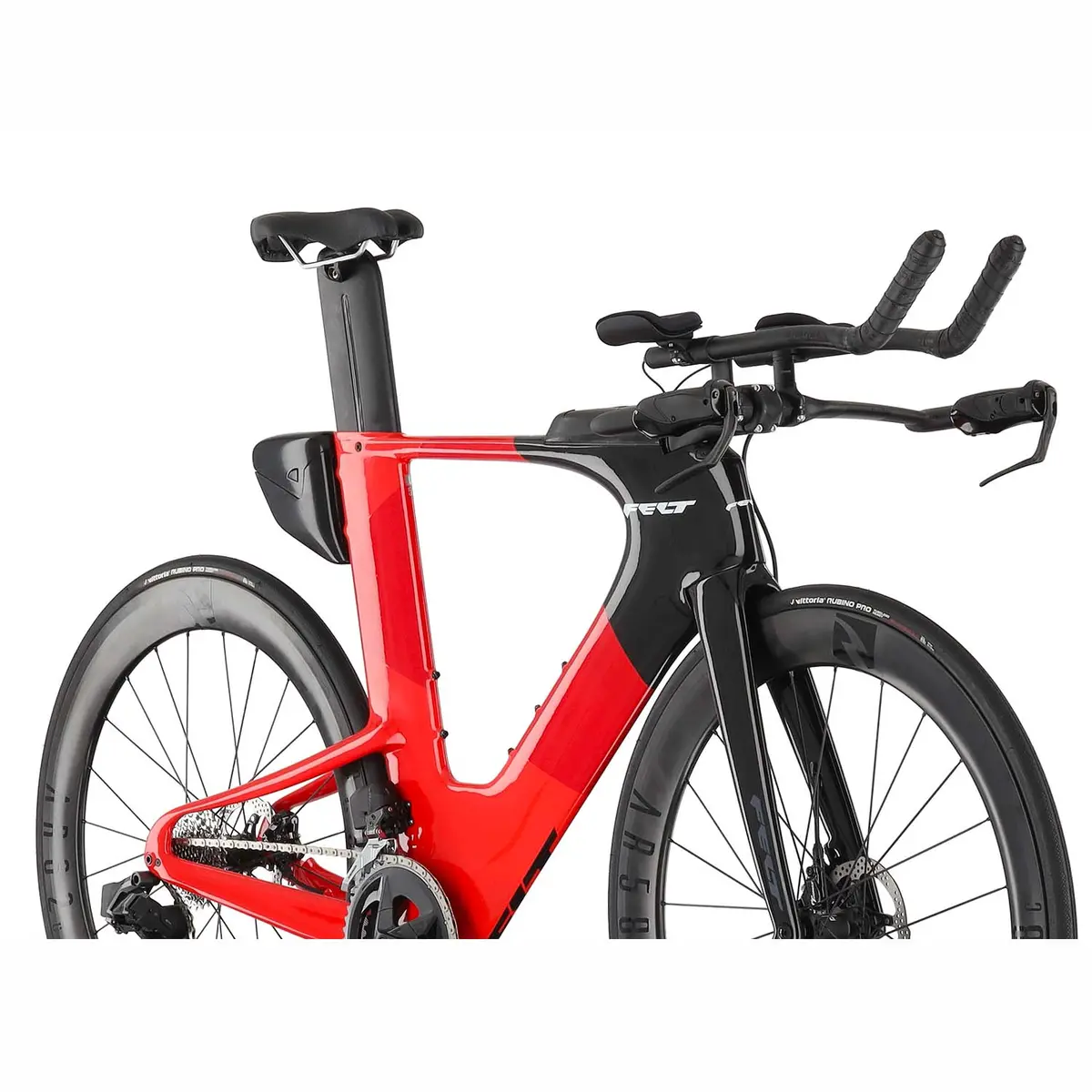 Felt Iax Advanced Rival Etap Axs, Time Trail Bike, Gloss Hibiscus Red 2025 4