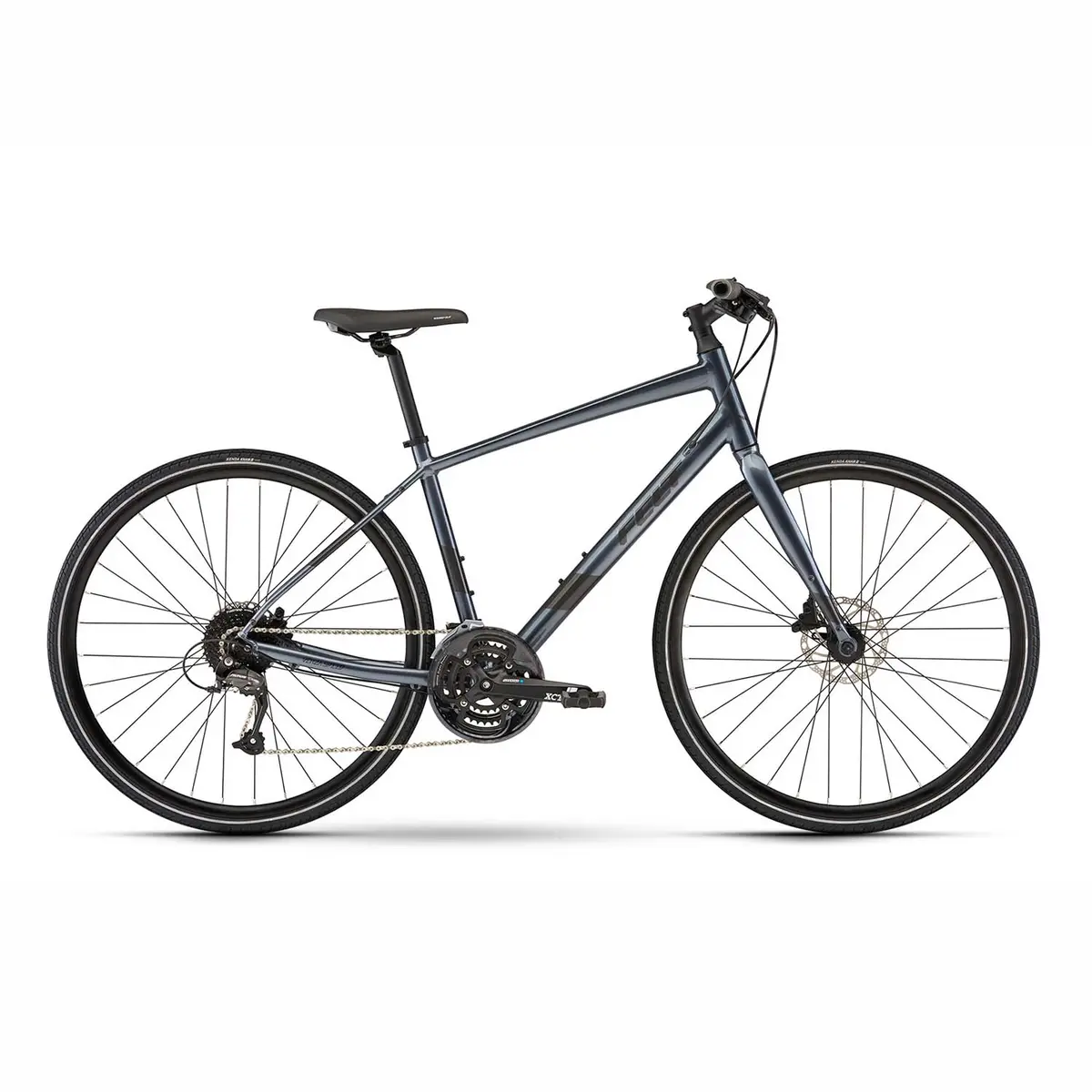 Felt Verza Speed 40 Shimano Altus, Disc Hybrid Bike, Charcoal Reflective 1