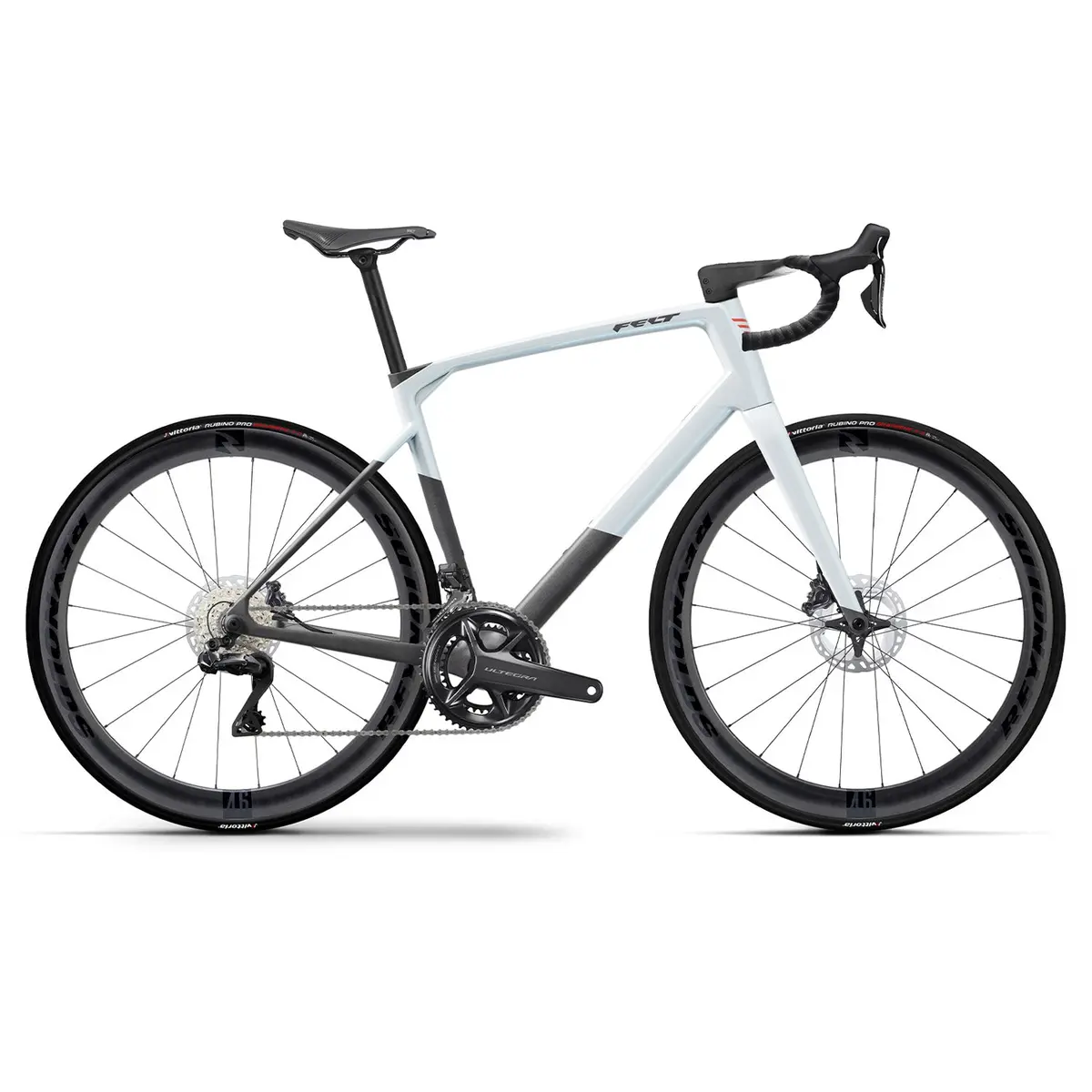 Felt Vr Advanced, Shimano Ultegra Di2, 2025, Lightning White / Felt Black 1
