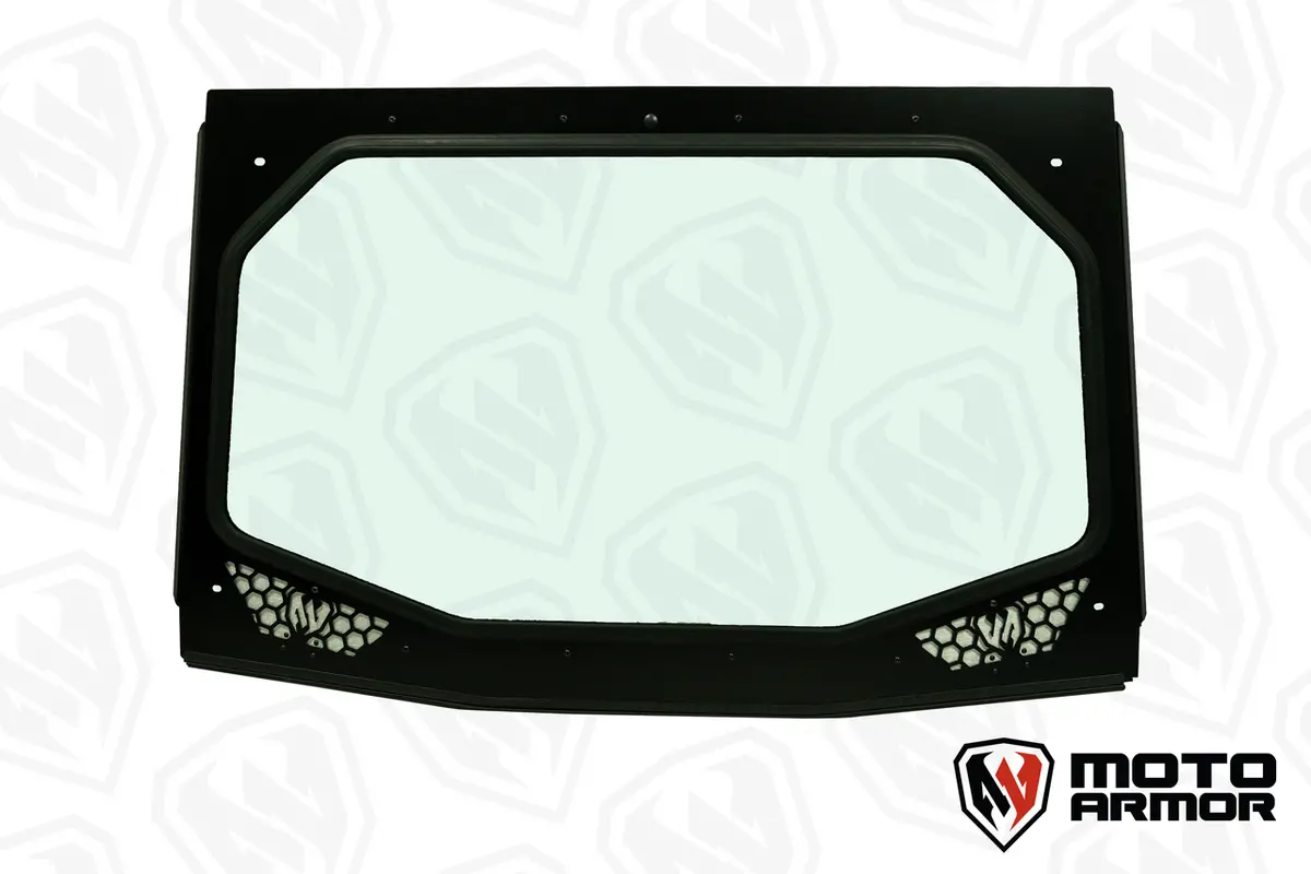 Krx Full Glass Windshield With Vents By Moto Armor 1