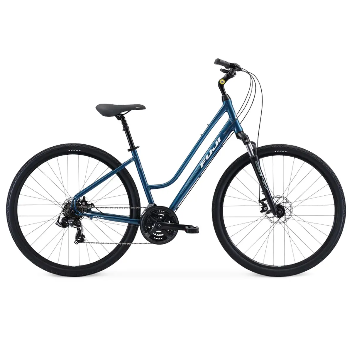 Fuji Crosstown 1.5 2021, Teal, Low Step, Small, Med, Large 2