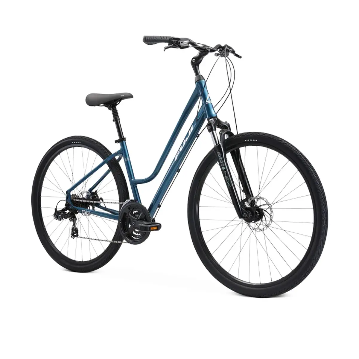 Fuji Crosstown 1.5 2021, Teal, Low Step, Small, Med, Large 1