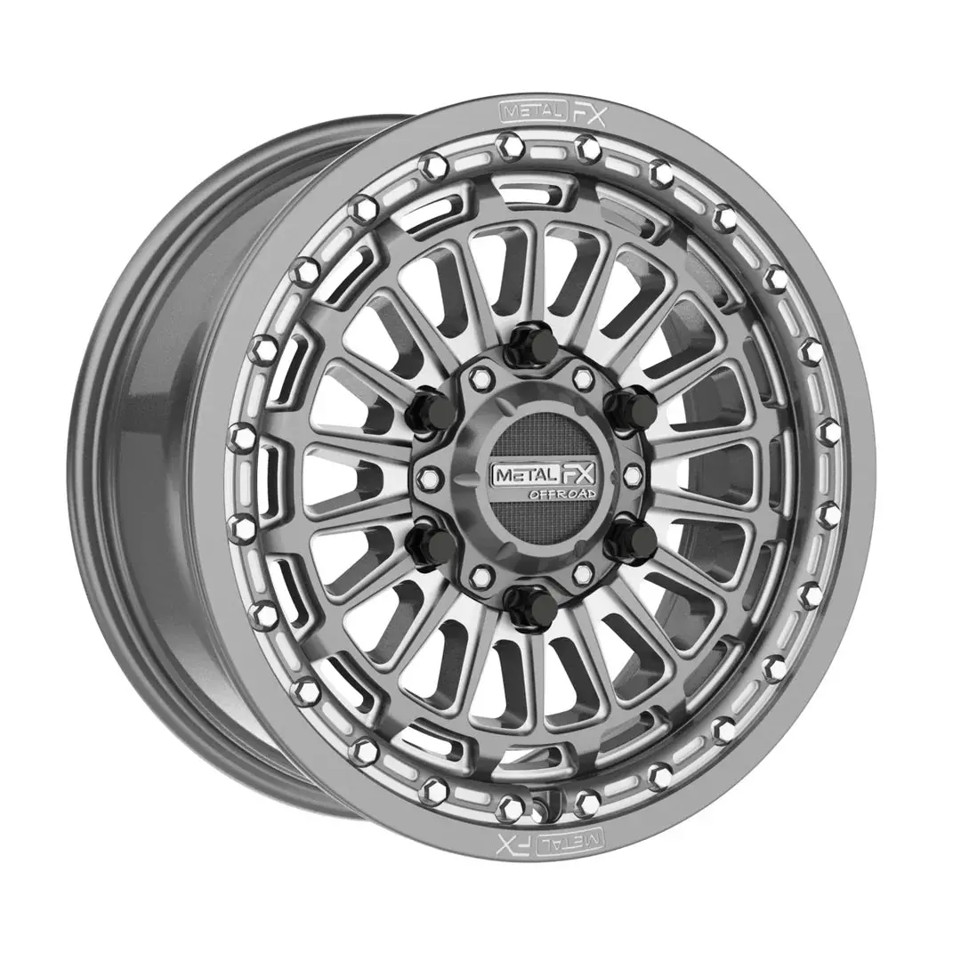 Metal Fx Delta 6R Beadlock | Gunmetal Contrast Cut 1