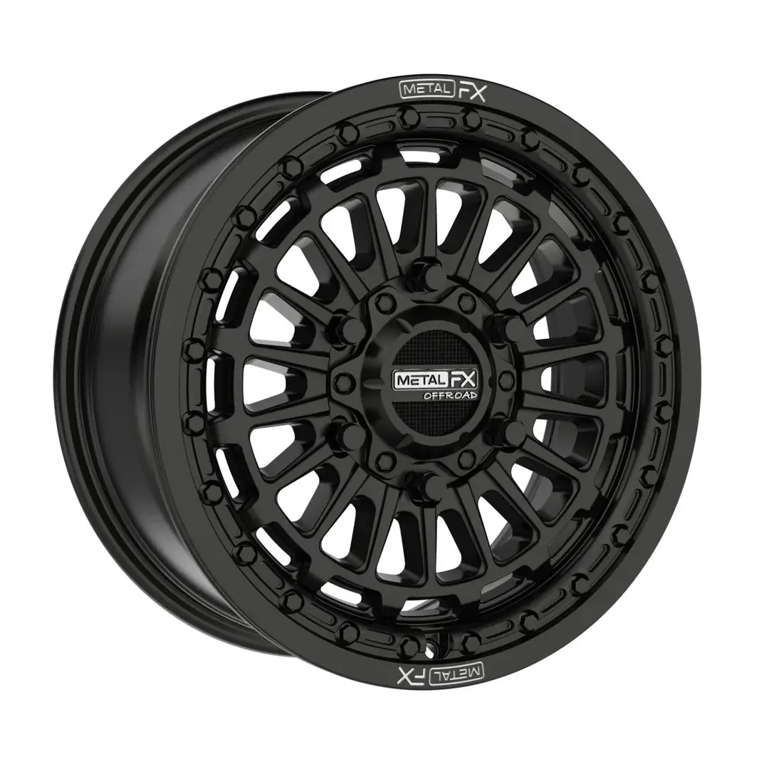 Metal Fx Delta 6R Beadlock | Satin Black 1