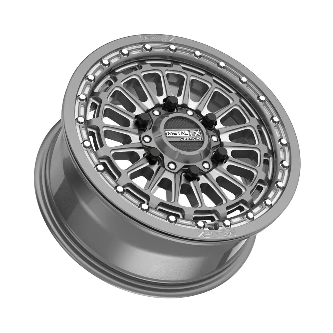 Metal Fx Delta 6R Beadlock | Gunmetal Contrast Cut 2