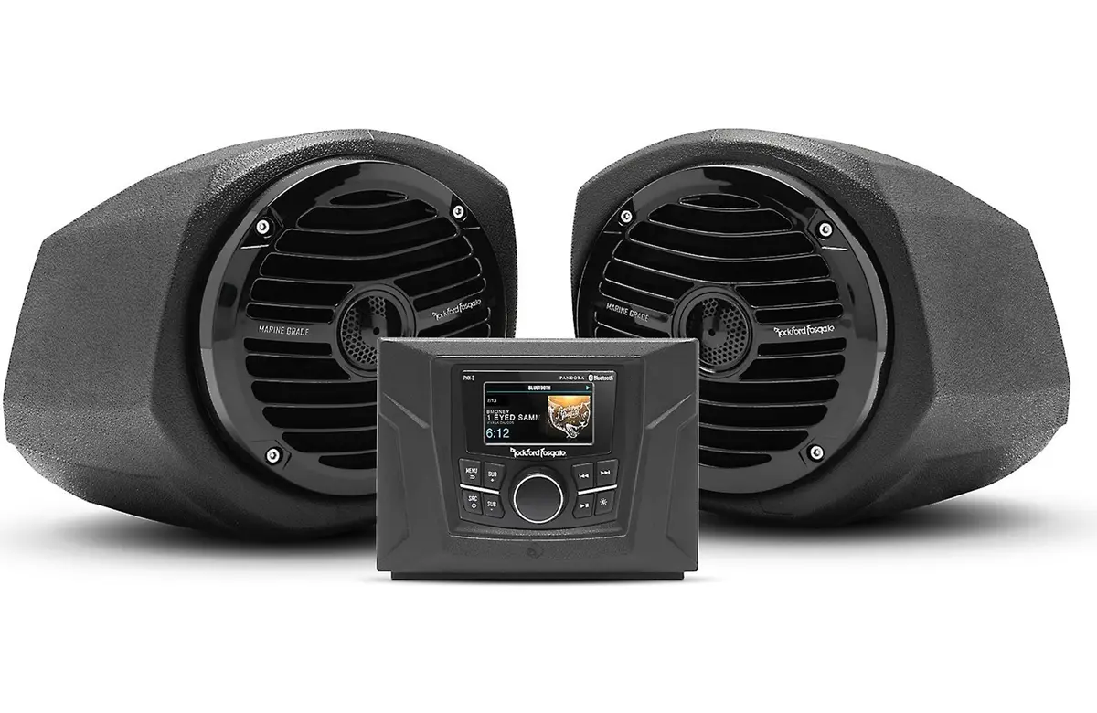 Stage 2 Audio Stereo System Kit (Gen 3) For Polaris General By Rockford Fosgate 1