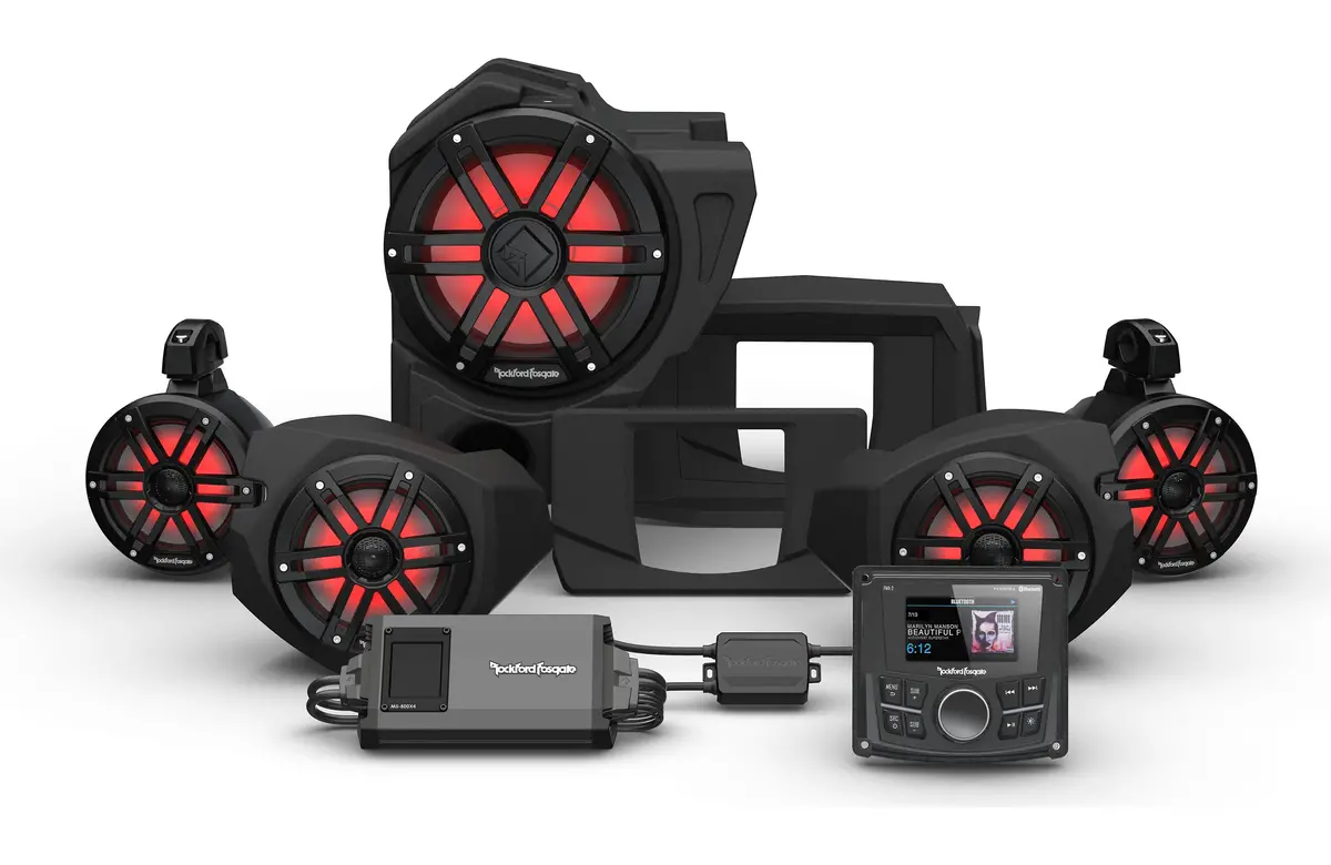 Rockford Fosgate Stage 4 Audio Kit Polaris Rzr 1