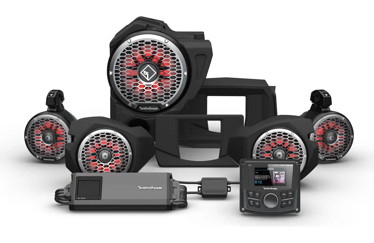 Rockford Fosgate Stage 5 Audio Kit Polaris Rzr 1